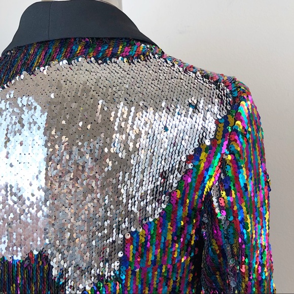 Anthro. | Cartonnier Roza Flip Sequin Blazer - Picture 7 of 10